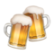 Clinking Beer Mugs emoji on Apple